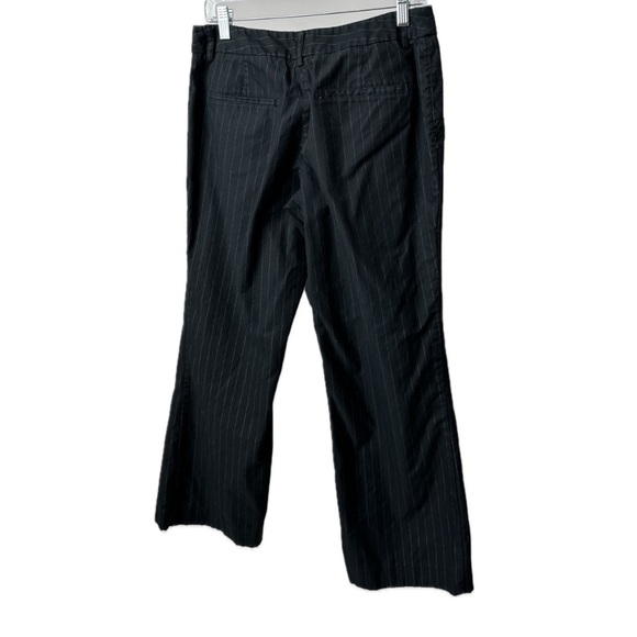 STYLISH VTG 1990S MOSSIMO BLACK PINSTRIPE PANTS DRESS PANTS TROUSERS SIZE-8 - Picture 3 of 9